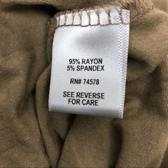 CACHE Top Blouse Stripe Floral Batwing Sleeves Tan White Orange Size Medium - Picture 8 of 10